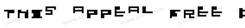 This Appeal Free Dem字体转换